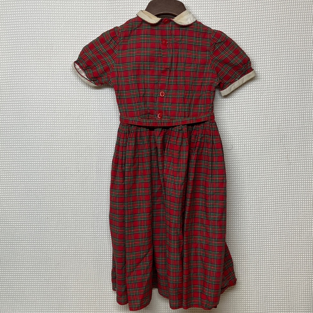 Tartan plaid girls dress - Picture 7 of 10